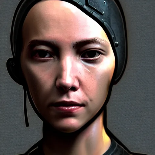 portrait of alyx vance from half life 2, digital, Stable Diffusion