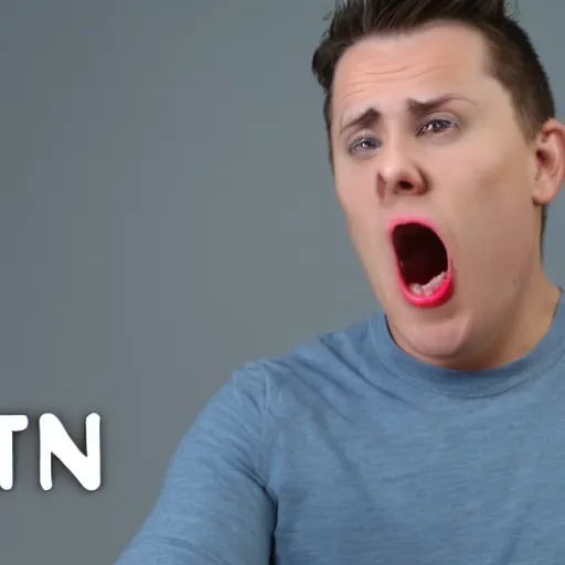 Image similar to Youtube overreaction thumbnail face