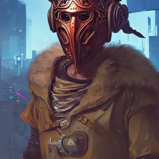 Image similar to cyberpunk viking helmet mask warrior goddess robot ninja fantasy, art gta 5 cover, official fanart behance hd artstation by jesper ejsing, by rhads, makoto shinkai and lois van baarle, ilya kuvshinov, ossdraws