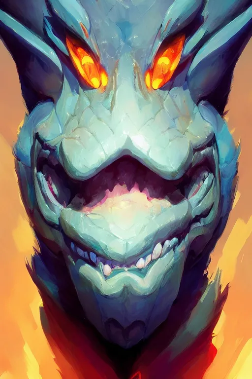 Image similar to portrait of a dragon head , official fanart behance hd artstation by Jesper Ejsing, by RHADS and Makoto Shinkai and Lois van baarle and ilya kuvshinov and rossdraws