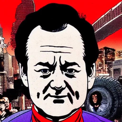 Image similar to bill murray in akira