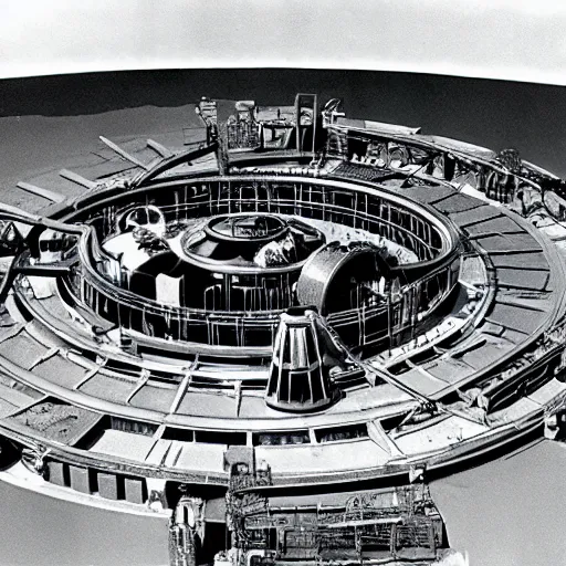 Image similar to atomic research facility from disney's our friend the atom ( 1 9 5 7 )