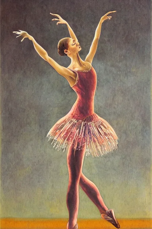 Image similar to ballerina by clive barker