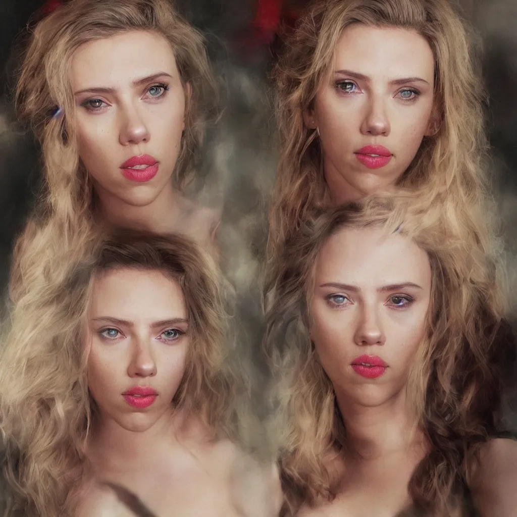 Prompt: a mix of Angelbaby and scarlett johansson