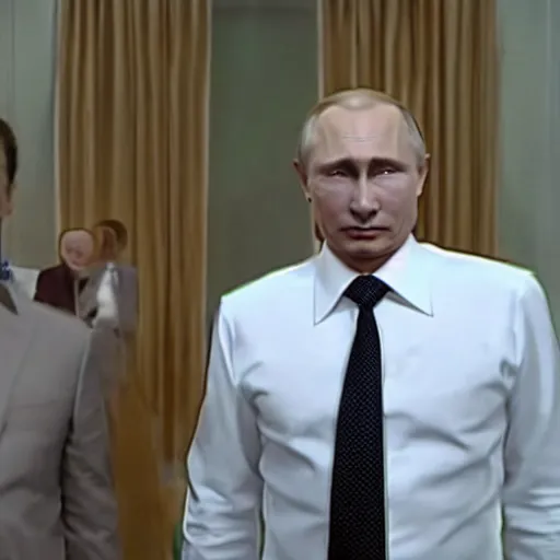 Image similar to Vladimir Putin appears in It\'s always sunny in Philadelphia