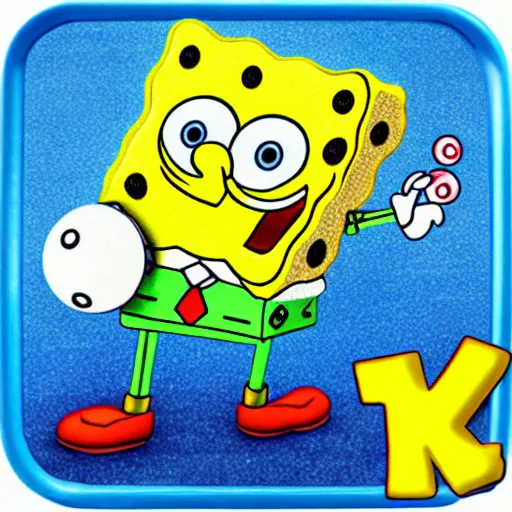 Prompt: spongebob squarepants n 6 4 first person shooter game - h 9 6 0