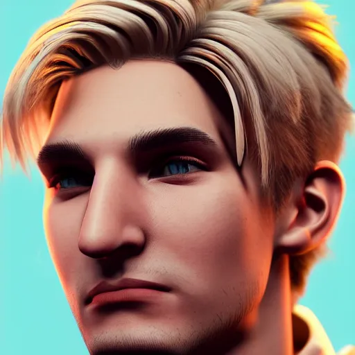 Image similar to a high quality photo of handsome gigachad XQC gambling, photorealism, 8k, artstation