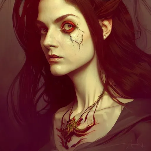 perfectly - centered - portrait of a zombie secretary, | Stable ...