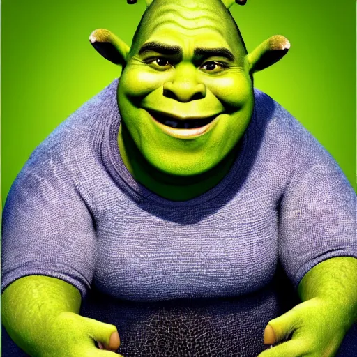 Image similar to shrek obama