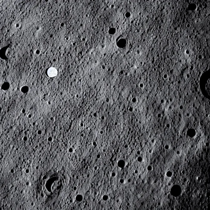 Prompt: wide angle view of the moon with punisher symbol embossed in the lunar surface