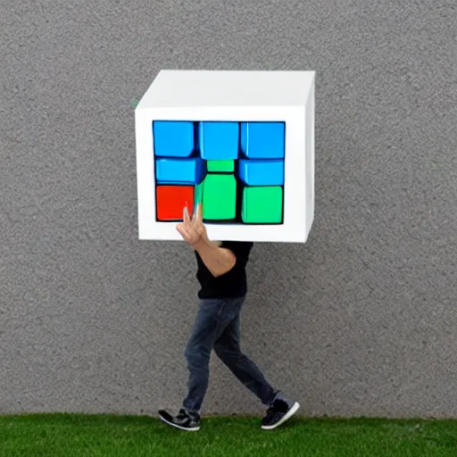 Image similar to run for the cube