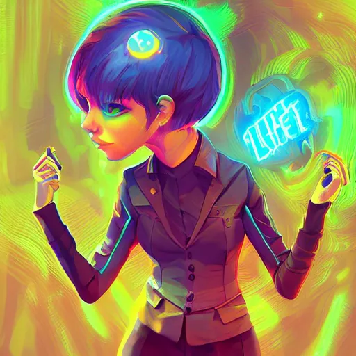 Prompt: skill magic deepdream stuff loot legends stylized digital illustration video game icon lois van baarle, ilya kuvshinov, rossdraws, artstation