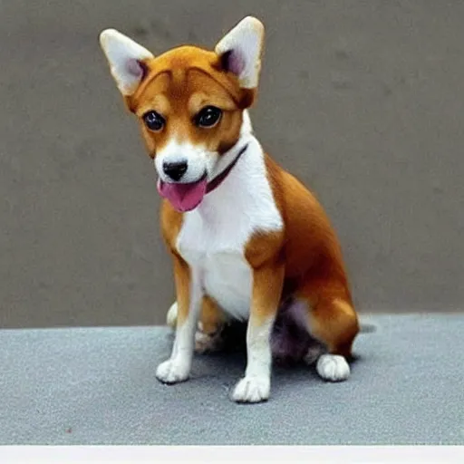 Prompt: extremely cute anime dog. arf hes an anime puppy. i wanna adopt this puppy. he is the cutest little puppy in the world and i'd give my LIFE to protect him. woof woof arf. he has a pointy little nose. ghibli style. I want this dog in real life. man's best friend is this dog. please make this dog cute. he is so so so very very very adorable. i need this puppy. I will give this small puppy with cute features ALL of my love. All i need in my life is this super cute anime puppy. awwwwwwww. this puppy deserves love and kisses. i wanna give him many treats. this is a good good well-behaved ghibli puppy.