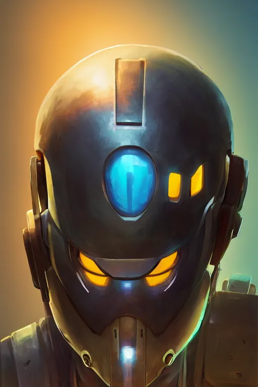 Image similar to epic mask helmet robot ninja portrait stylized as fornite style game design fanart by concept artist gervasio canda, behance hd by jesper ejsing, by rhads, makoto shinkai and lois van baarle, ilya kuvshinov, rossdraws global illumination radiating a glowing aura global illumination ray tracing hdr render in unreal engine 5