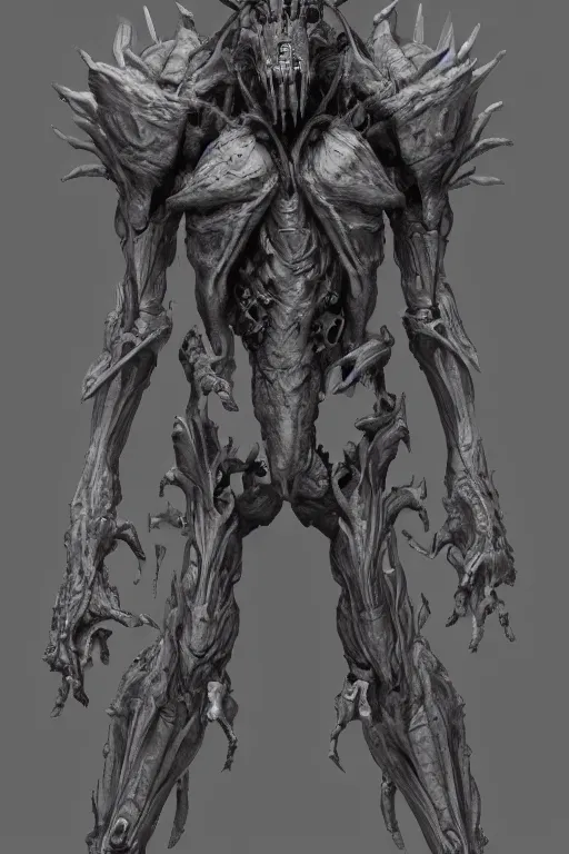 Image similar to a humanoid figure vacuum monster, highly detailed, digital art, sharp focus, trending on art station, anime art style