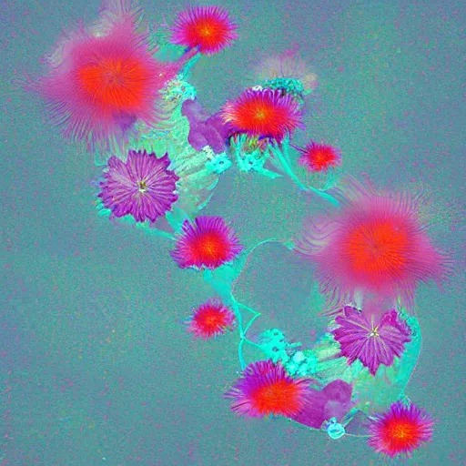 Prompt: fassfb ethereal callilillysculpted marine flowers glitch