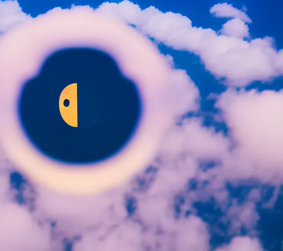 Prompt: a giant smiley face emoji engulfs a whole kingdom and reaches above the clouds. intricate. lifelike. soft light. sony a 7 r iv 5 5 mm. cinematic post - processing