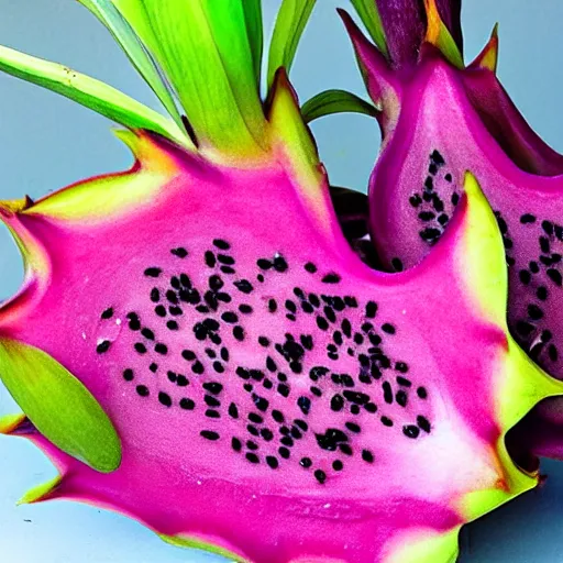 Prompt: how dragonfruit grows