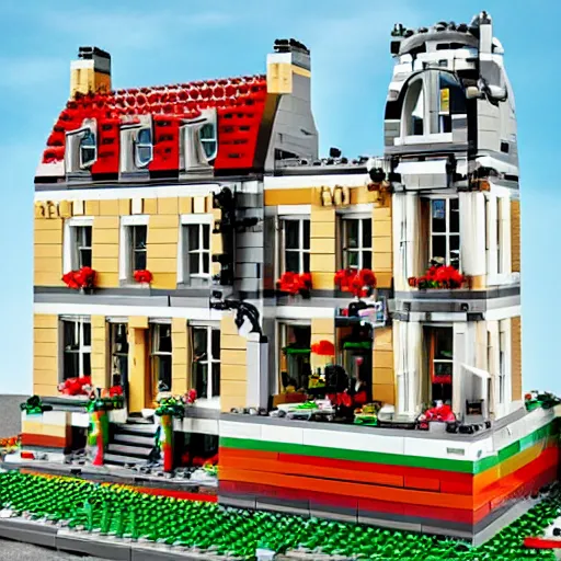 Image similar to lego house