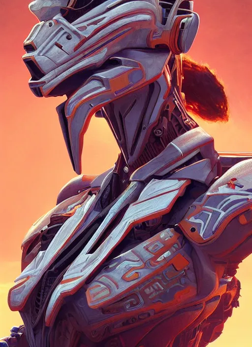 Image similar to symmetry!! portrait of fighter jet alien in the style of horizon zero dawn, machine face, intricate, elegant, highly detailed, digital painting, artstation, concept art, smooth, sharp focus, illustration, art by artgerm and greg rutkowski and alphonse mucha, 8 k