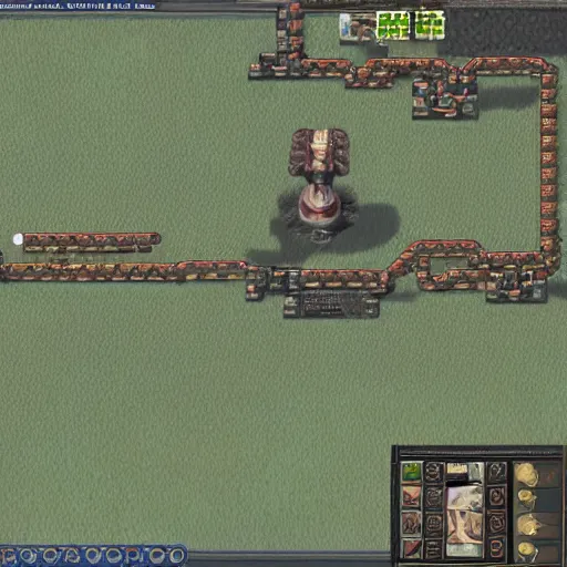 Image similar to Sephiroth in the video game Factorio