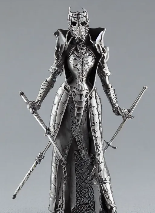 Image similar to 80mm, resin detailed model figure of Alchemy Imperial Princess knight gothic silver