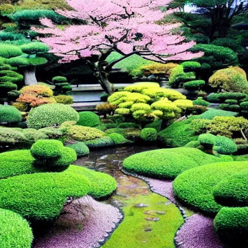 Image similar to Beautiful japan garden