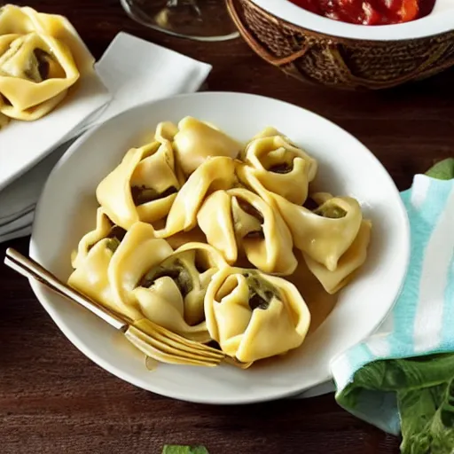 Prompt: tortellini irl