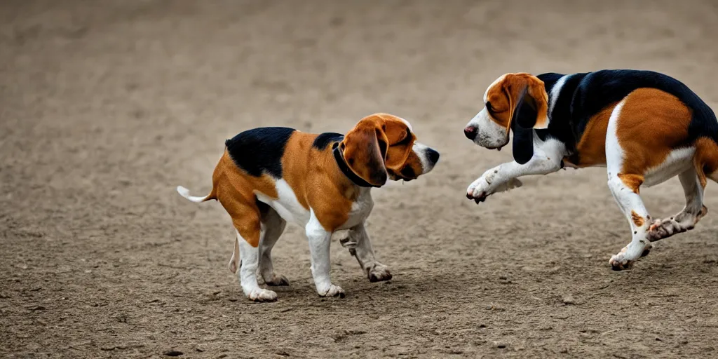 Image similar to beagle dog, photojournalism, award winning photo by national geographic, 8 k