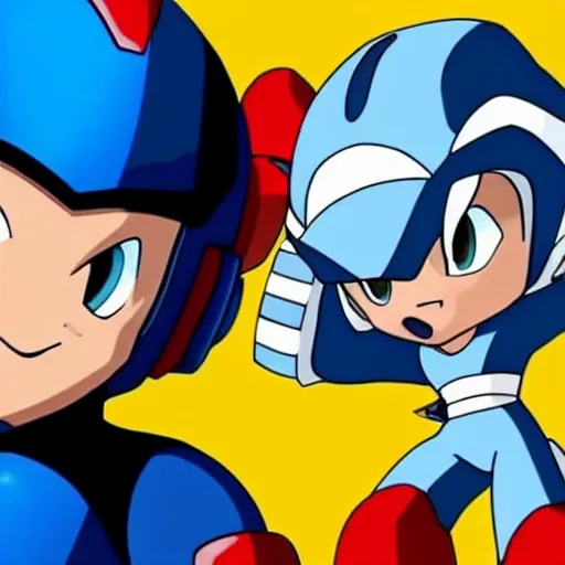 Prompt: live action mega man movie