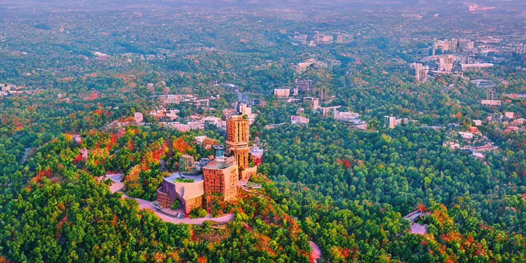 Prompt: let freedom ring from lookout mountain of tennessee. ultrafine highly detailed hyper realistic colorful illustration, unreal engine highly rendered, global illumination, radiant light, intricate and detailed environment