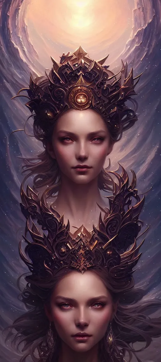 Image similar to star goddess, fine art, awesome fantasy book cover on pinterest, award winning, dark fantasy landscape, fantasy magic, intricate, elegant, sharp focus, cinematic lighting, highly detailed, digital painting, concept art, art by wlop and artgerm and greg rutkowski, masterpiece, trending on artstation, 8 k