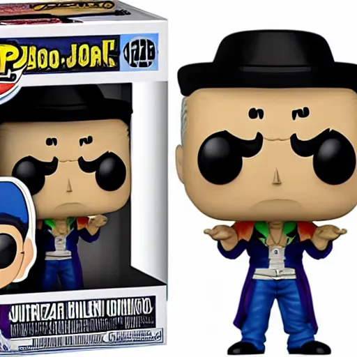 Image similar to jojos bizarre adventure, funko pop