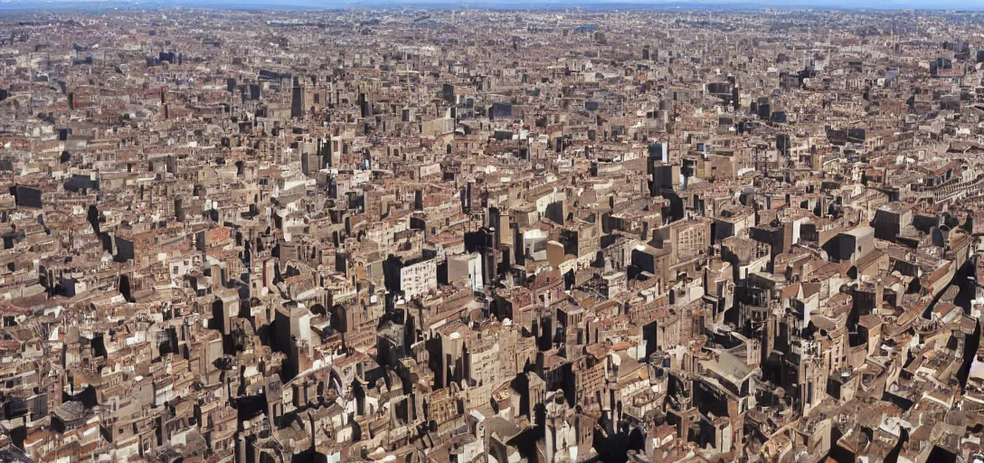 Image similar to albacete city mixed with new york