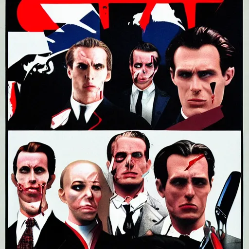 Image similar to American Civil War in American Psycho (1999)