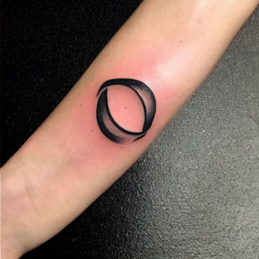 Image similar to minimal infinity tattoo