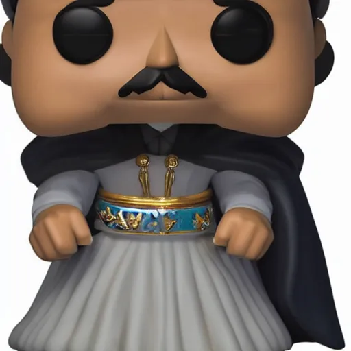 Image similar to agostinho carrara as funko pop toy, 4 k, very detailed