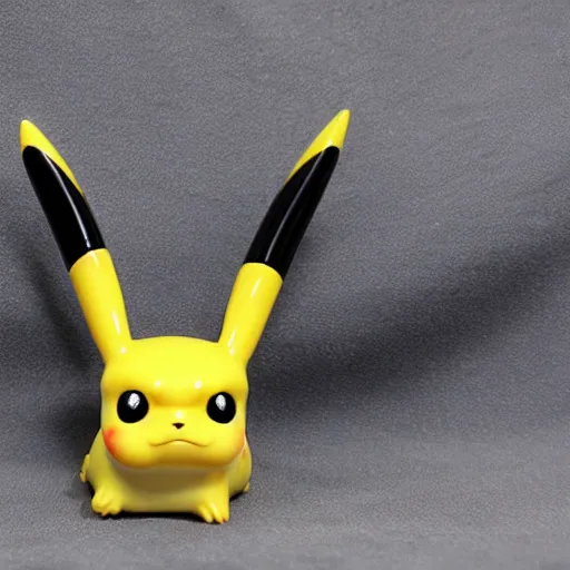 Image similar to polished marble pikachu figurine