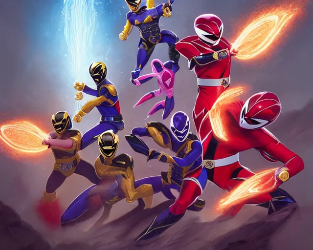 ArtStation - The Power Rangers