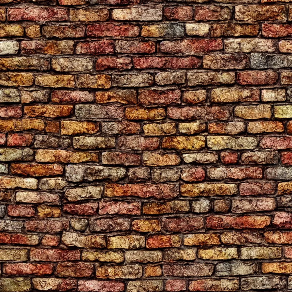 Image similar to a brick multicolor wall stone tile texture irregular diffuse albedo high detail 8k macro details texture texture texture texture