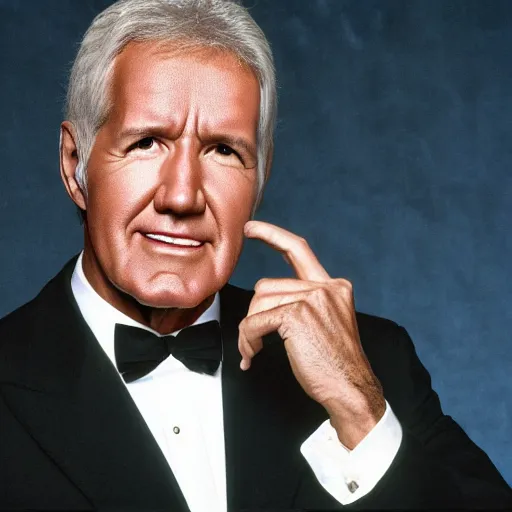 Prompt: Alex trebek