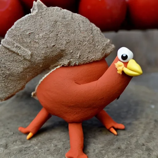 Image similar to cute clay turkey