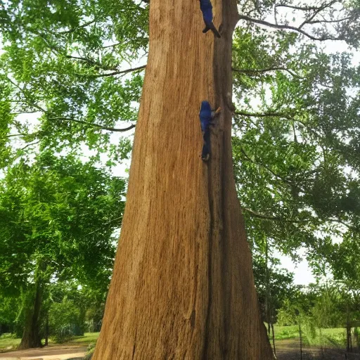 Prompt: a tree growing out of a baby