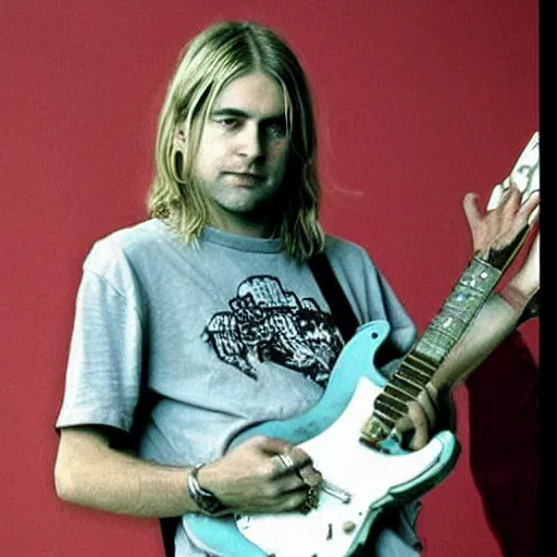 Image similar to 5 5 year old kurt cobain