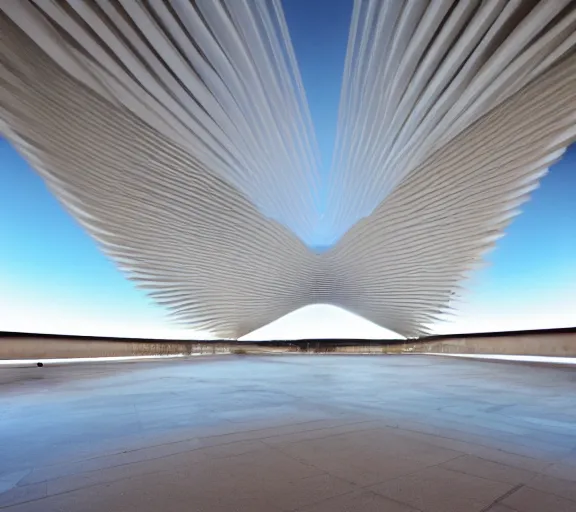 Image similar to the poetics of space by santiago calatrava