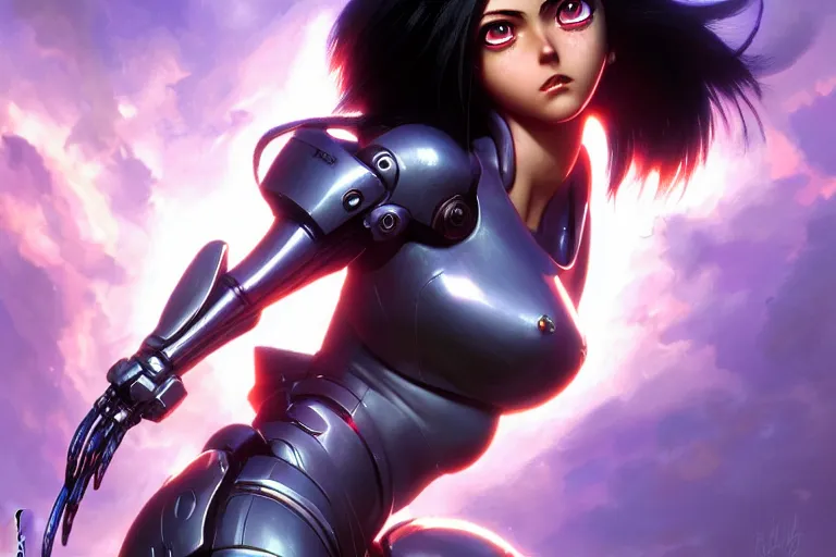 Prompt: photograph of battle angel alita in real life, dynamic lighting, passionate, magazine cover art, vivid colors, cinematic, highly detailed, 8 0 mm photo, artstation, matte, sharp focus, art by artgerm and greg rutkowski