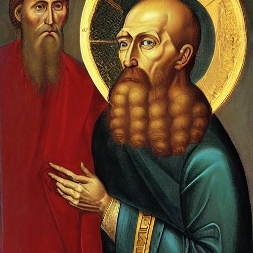 Image similar to vision of ezekiel with vladimir putin, portrait centered