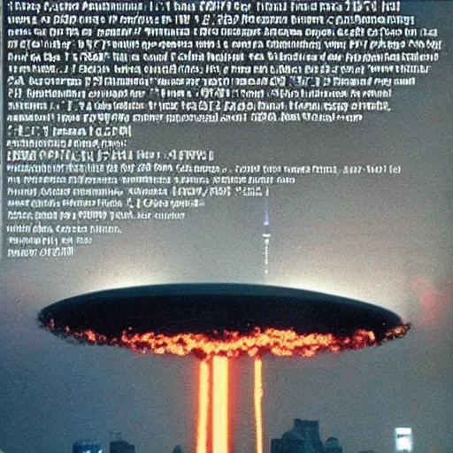 Image similar to alien mothership intervening in 9 / 1 1