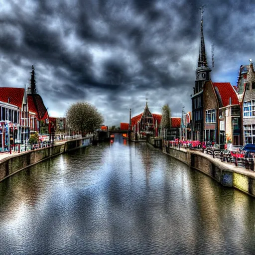 Image similar to alkmaar citycape hdr photo award winning