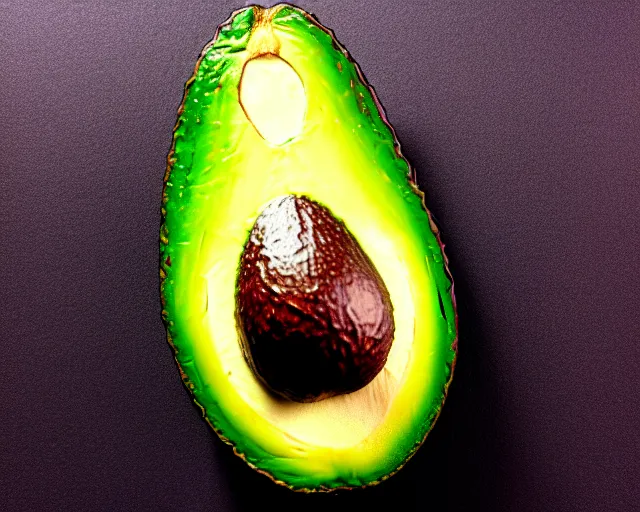 Image similar to avocado with face of john wick holding a gun